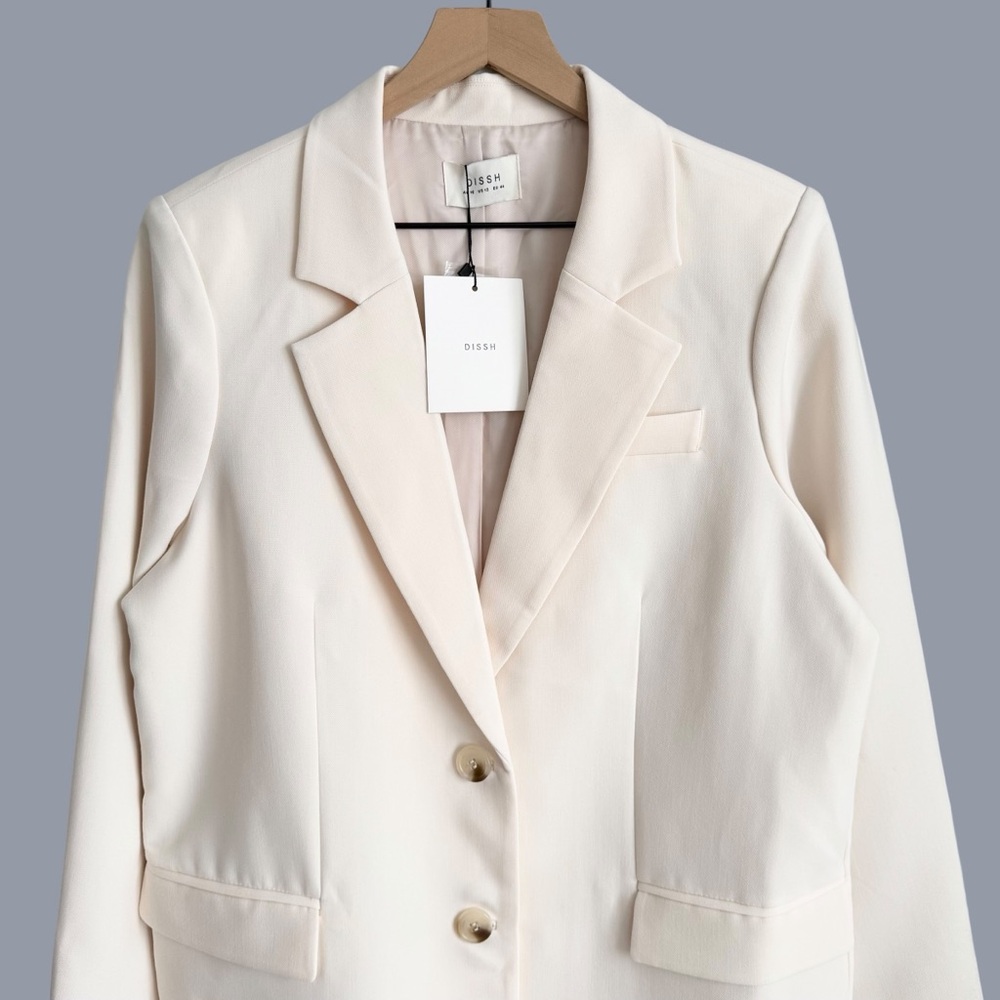 DISSH Kirby Cream Blazer Size 12 NWT - Picture 3 of 11